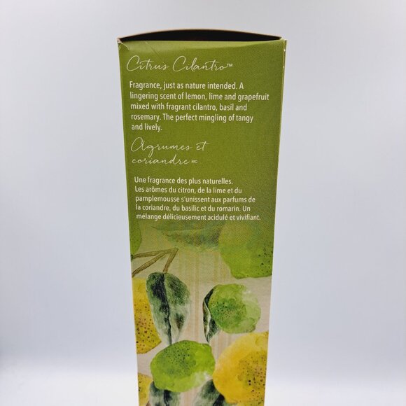 Pier One Imports Citrus Cilantro Reed Diffuser Retired Scent Oil Set - Picture 5 of 8